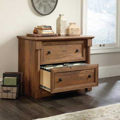 Palladia File Cabinet, Vintage Oak finish