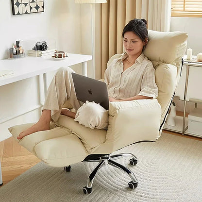 Throne Study Office Chair Vanity Salon Desk Lazy Luxury Ergonomic Office Chair Living Room Comfortable Silla Oficina Furniture