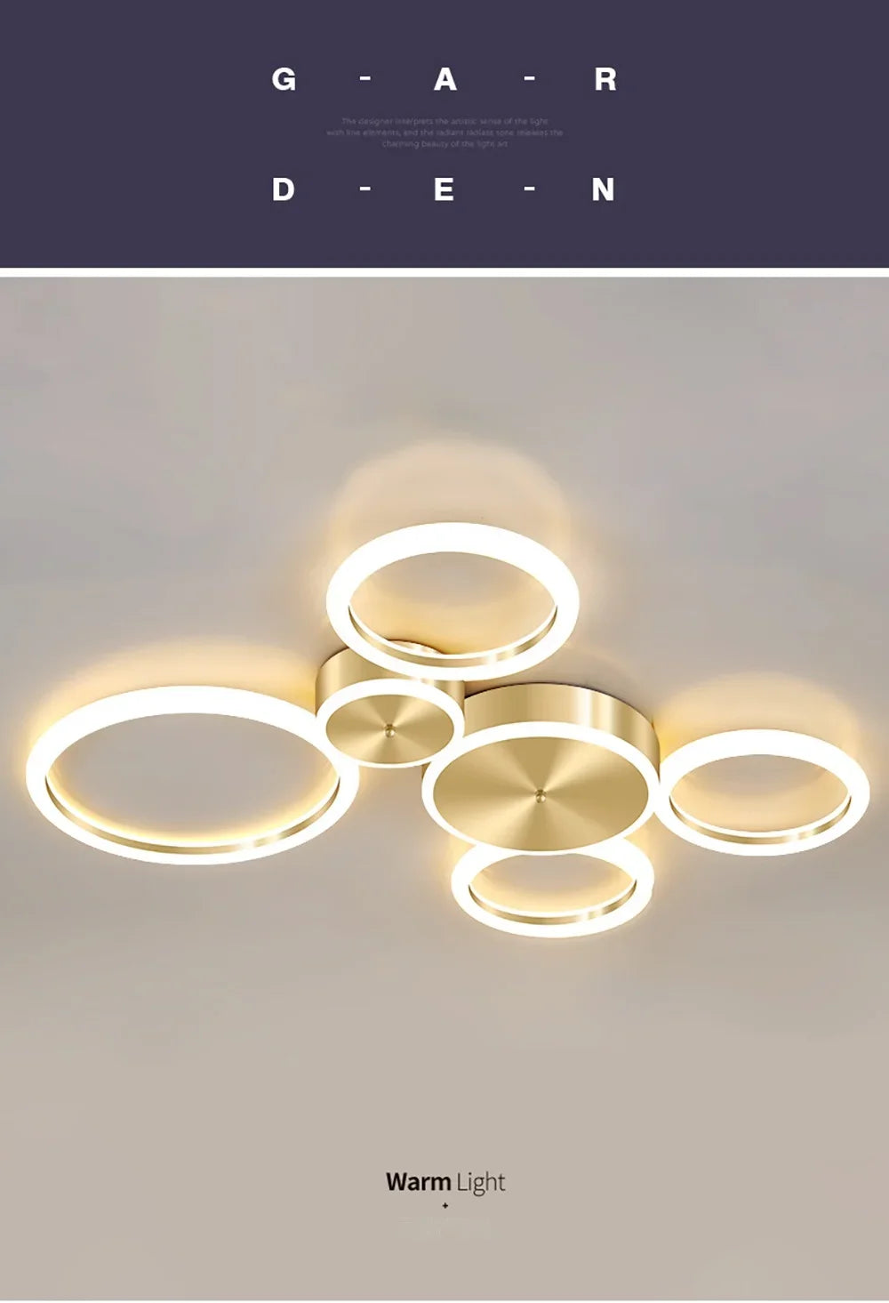 Modern LED Ceiling Chandelier For Living Dining Room Bedroom Aluminum Ceiling Lamp Indoor Home Decor Lighting Fixture Lustre