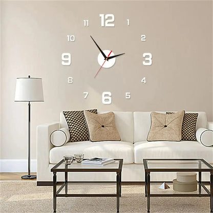 DIY Wall Clock Wall Decoration Home Silent Clock Living Room Office Wall Decoration Wall Decoration Clock