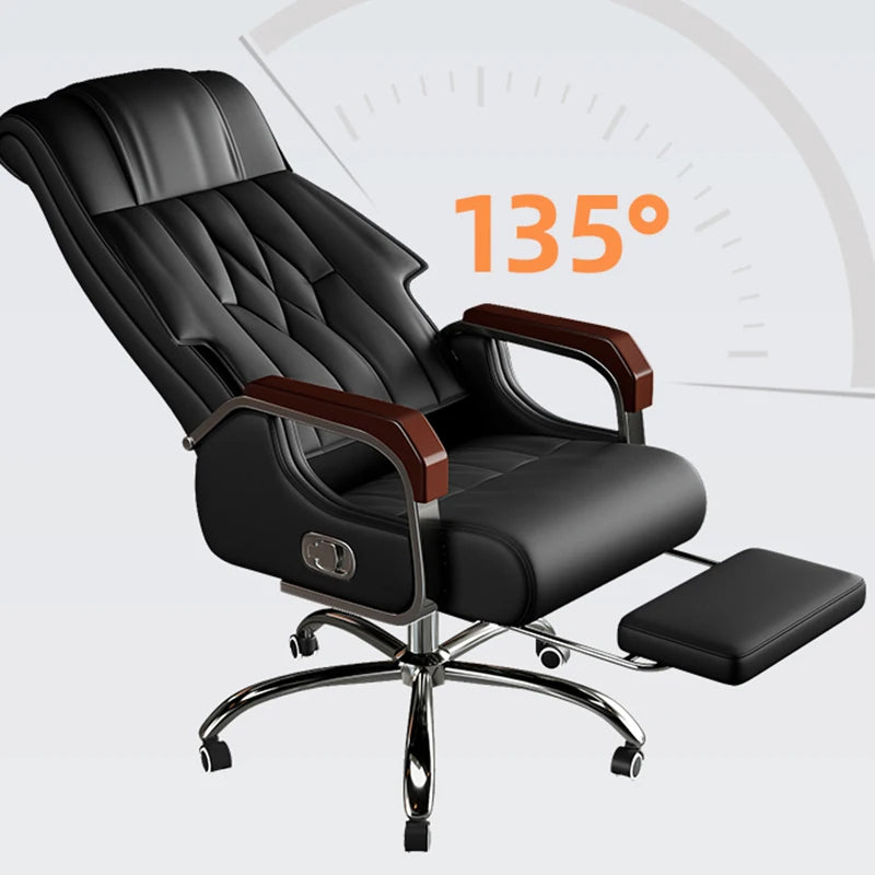 Luxurious Ergonomic Office Chairs Swivel Boss Comfort Adjustable Office Chairs Modern Study Office Furniture Chaise Bureau LLOC