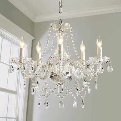 Europe Crystal Chandelier Luxury Chandeliers Home Decor Loft Living Room Bedroom Kitchen  Pendant Lamps Indoor Lighting Fixture