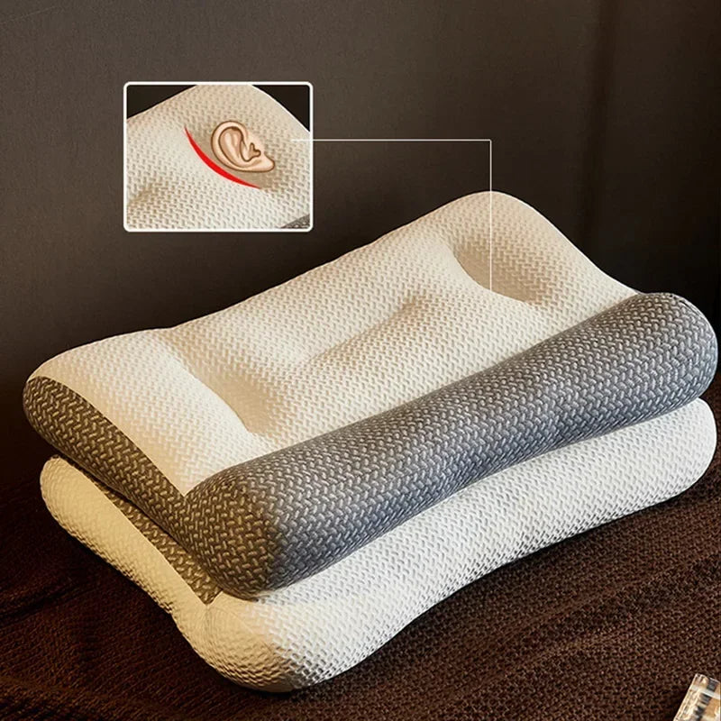 Super Ergonomic Pillow Orthopedic All Sleeping Positions Cervical Contour Pillow Neck Pillow For Neck And Shoulder Pain Relief