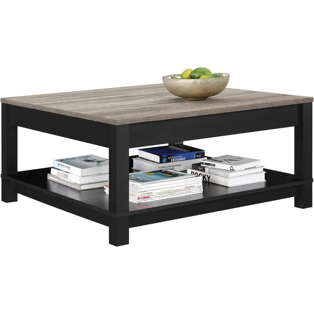 Carver Coffee Table, Black,5047196PCOM