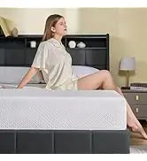 Twin Size Frame With LED Lights And Charging Station, Upholstered Bed Storage Headboard &Amp; Drawers, Heavy Duty