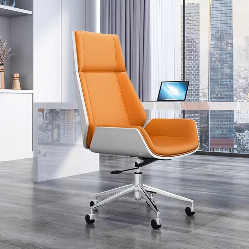 Luxury Accent Ergonomic Chair Armchair Home Office Designer Rolling Modern Chair Study Nordic Silla Ergonomica Office Furniture