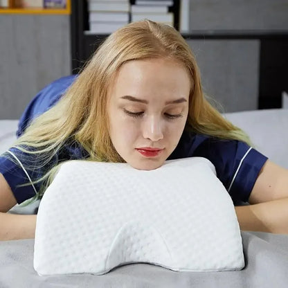 U-Shaped Curved Orthopedic Pillow for Sleep Memeory Foam Hand  Hollow Orthopedic Products Neck Travel Side Sleepers