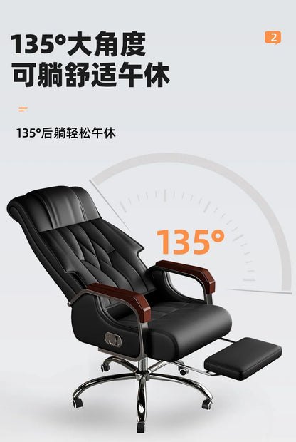 Luxurious Ergonomic Office Chairs Swivel Boss Comfort Adjustable Office Chairs Modern Study Office Furniture Chaise Bureau LLOC