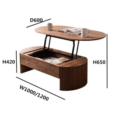 Storage Bedroom Coffee Table Trau Modern Organizer Mobile Living Coffe Table Mesa Lateral Minimalist Kaffee Tische Furniture