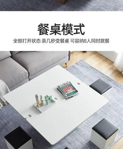 Lift Up Modern Coffee Table Trau Organizer Black Sofa Nordic Mobile Coffe Table Mesa Lateral Apartamento Couchtisch Furniture